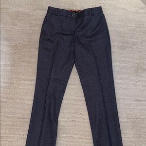 Ted Baker Heather Gray Wool Trousers Pants